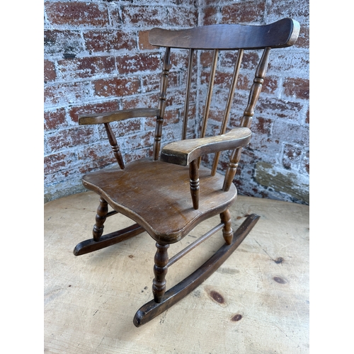 948 - Vintage Childs Rocking Chair