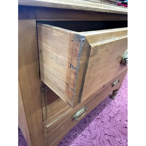 949 - Compact Pine Chest of Drawers - 91 x 42 x 76cm