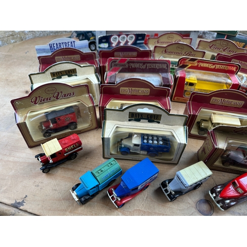 259 - Many Lledo Style Advertising Vehicles plus Eddie Stobart and Corgi Super Haulers.