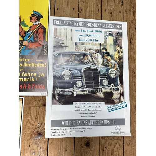 409 - Reproduction Vintage Motoring Related Posters