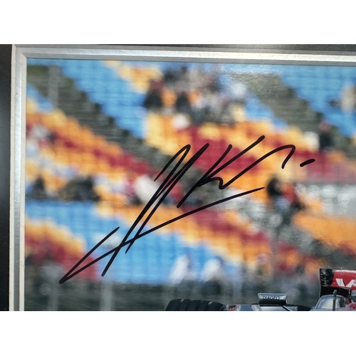 828 - F1 Interests - Hand Signed Autograph From Heikki Kovalainen, Framed and David Coulthard Autographed ... 