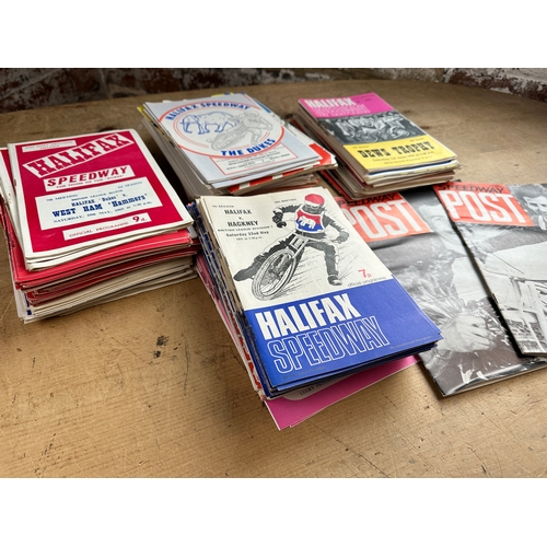 348 - Large Quantity of Halifax Speedway Programmes including 1st Season (1965)