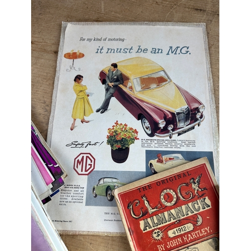 349 - Collection of Ephemera including Advertising & Local Interest