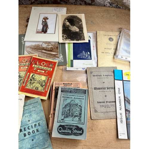 349 - Collection of Ephemera including Advertising & Local Interest