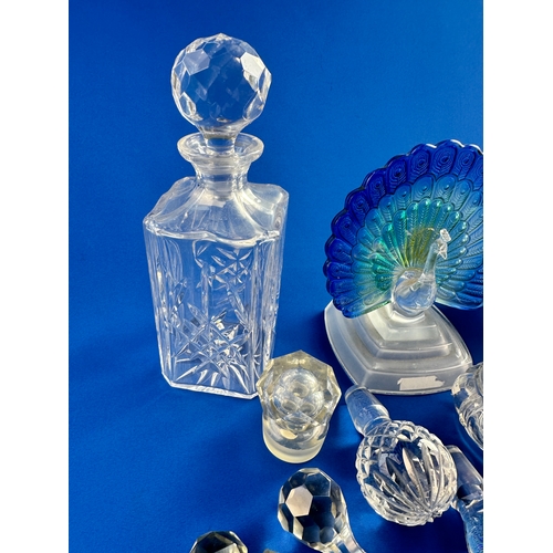 711 - Glassware including Edinburgh Crystal & Decanter etc.