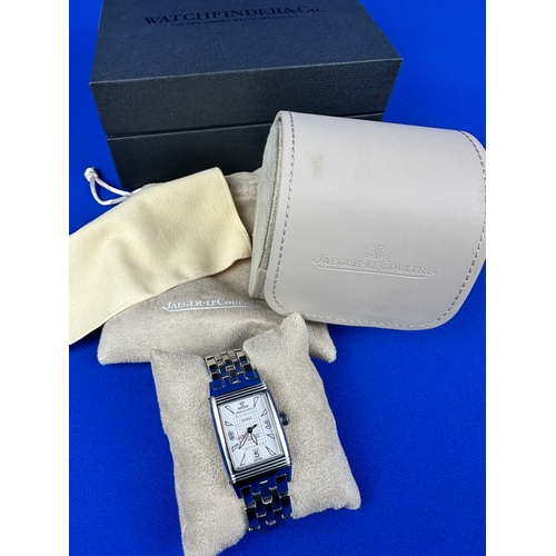 16 - Jaeger LeCoultre Reverso Gran Sport Gentleman's Wristwatch. Ref: 290.8.60 Serial No: 1966800. White ...