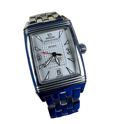 16 - Jaeger LeCoultre Reverso Gran Sport Gentleman's Wristwatch. Ref: 290.8.60 Serial No: 1966800. White ...