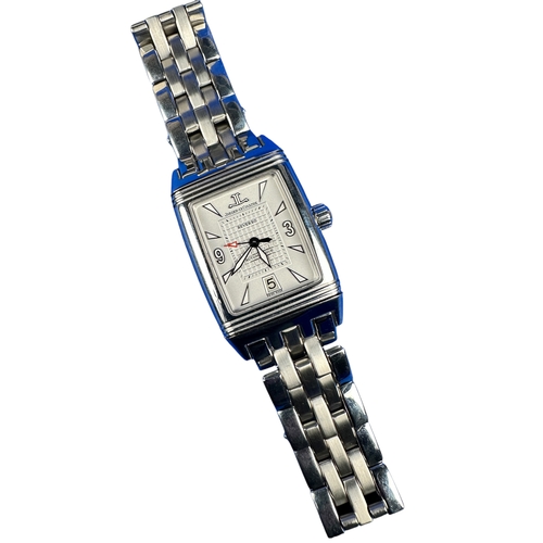 16 - Jaeger LeCoultre Reverso Gran Sport Gentleman's Wristwatch. Ref: 290.8.60 Serial No: 1966800. White ...