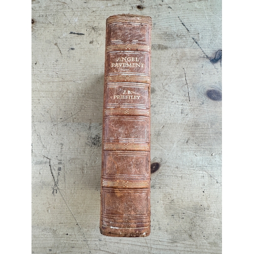 907 - Leather Bound First Edition  - Angel Pavement by J.B. Priestly