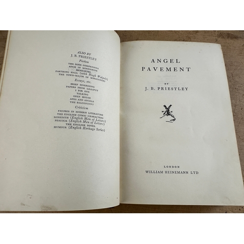 907 - Leather Bound First Edition  - Angel Pavement by J.B. Priestly