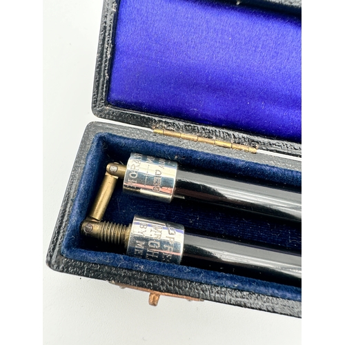 189 - Hallmarked Silver Conductors Baton