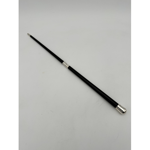 189 - Hallmarked Silver Conductors Baton