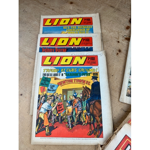 361 - 1960's & 70's Comics, Lion, Victor & Beezer.