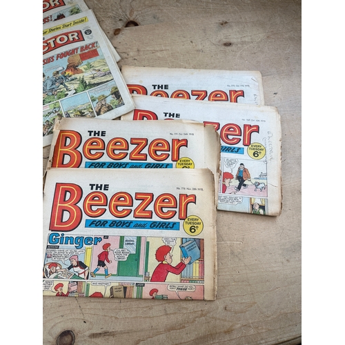 361 - 1960's & 70's Comics, Lion, Victor & Beezer.