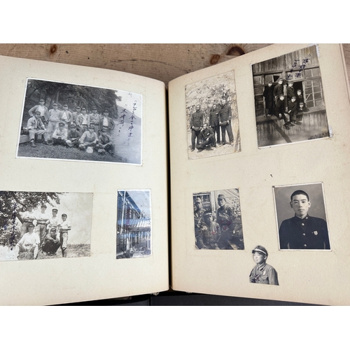 366 - Vintage Japanese Schools or Military Photograph Albums