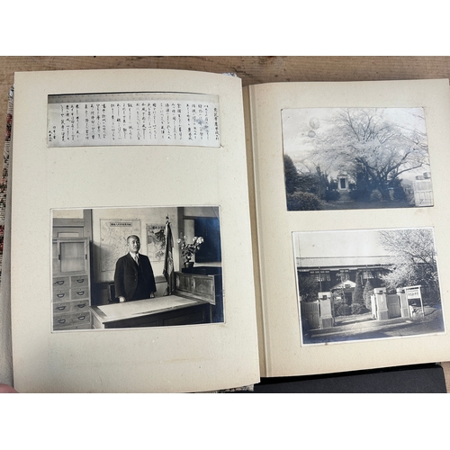 366 - Vintage Japanese Schools or Military Photograph Albums