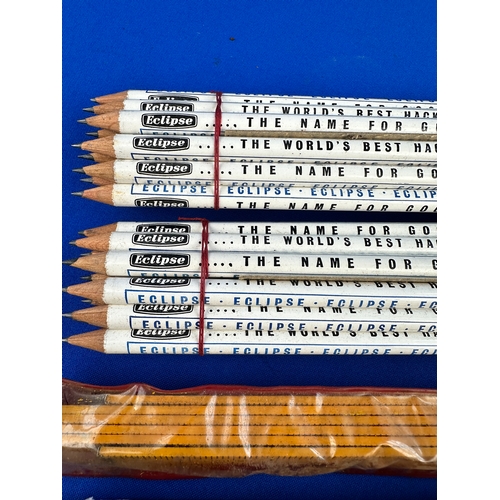 384 - Vintage Promotional Pencils & Rulers