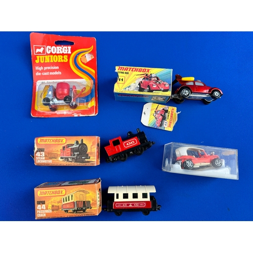 250 - Quantity of Playworn Diecast Car etc. including: Matchbox, Corgi, Hotwheels, Majorette etc.