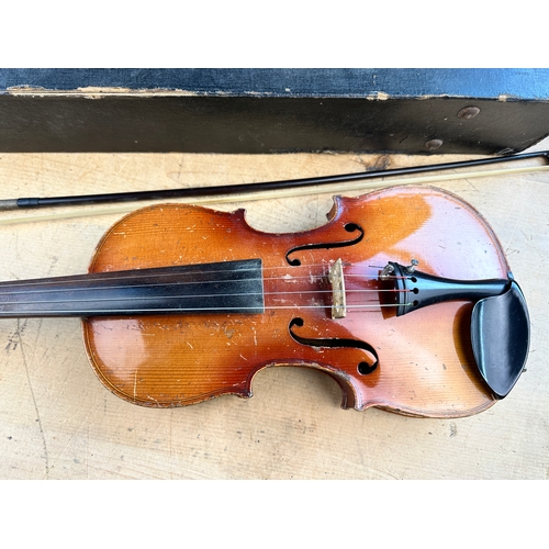 821 - Stradivarius Style Conservatory Violin