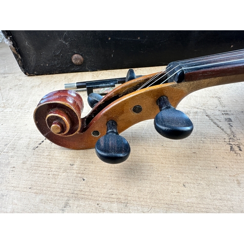 821 - Stradivarius Style Conservatory Violin