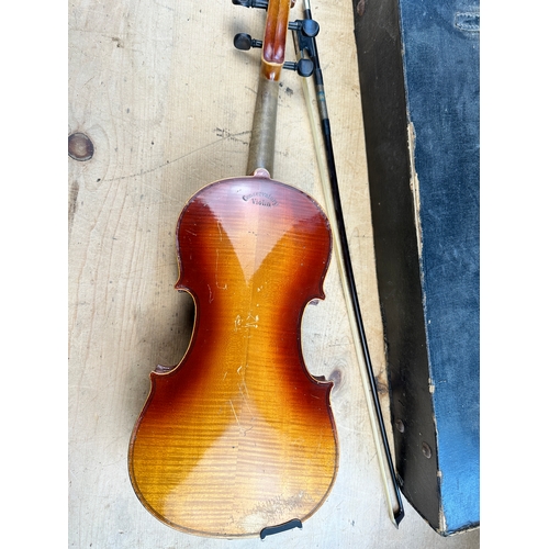 821 - Stradivarius Style Conservatory Violin