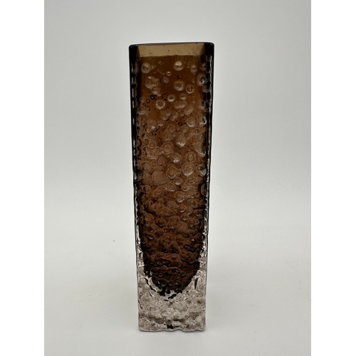 709 - Whitefriars Geoffrey Baxter Nail Vase - slight chip to corner rim, as pictured