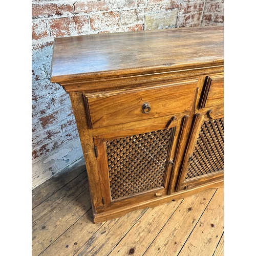 961 - Long Shesham Style Sideboard