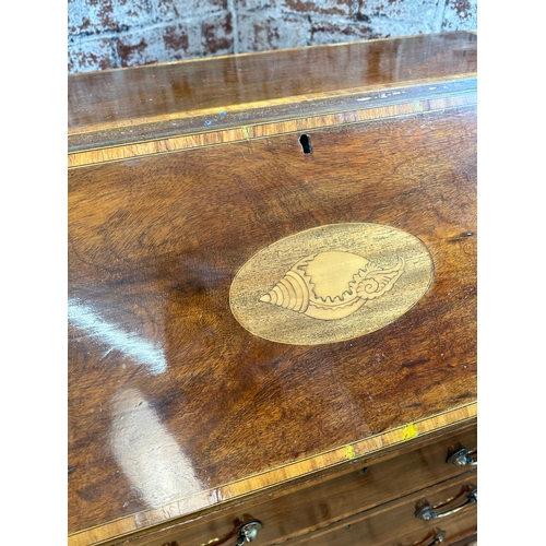 962 - Small Edwardian Inlaid Bureau