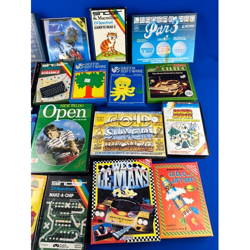 23 - Group of Sinclair ZX Spectrum Games & Programs