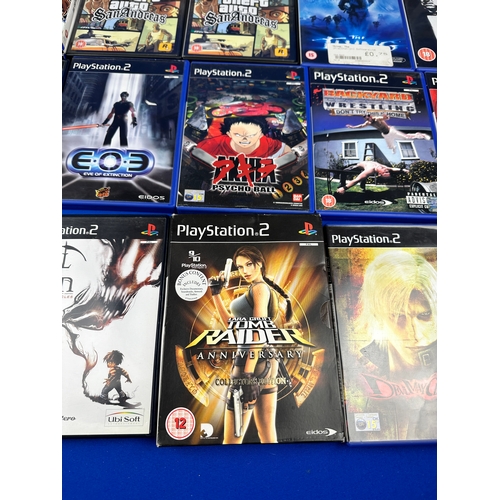 27 - Collection of Playstation 2, PS2 Games