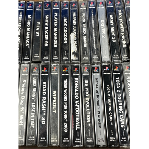 36 - Approximately 54 Playstation 1, PS1 Games