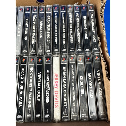 36 - Approximately 54 Playstation 1, PS1 Games