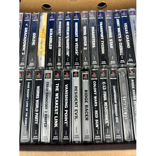 37 - Approximately 54 Playstation 1, PS1 Games