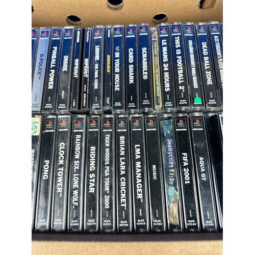 38 - Approximately 54 Playstation 1, PS1 Games