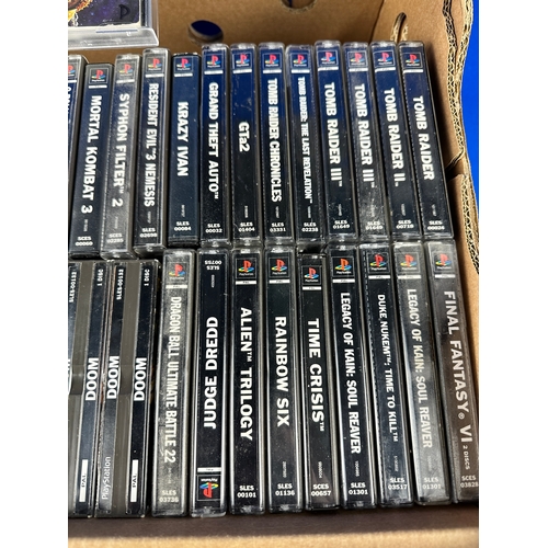 39 - Approximately 54 Playstation 1, PS1 Games