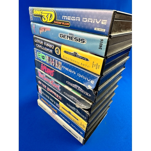 64 - 10 Boxed Sega Mega Drive Games including: Sonic 3D