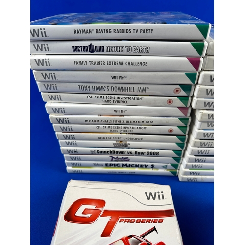 137 - Collection of Nintendo Wii Games including 5 Factory Sealed