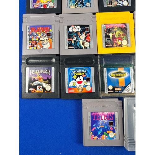 176 - Over 30 Unboxed Gameboy & Gameboy Colour Games