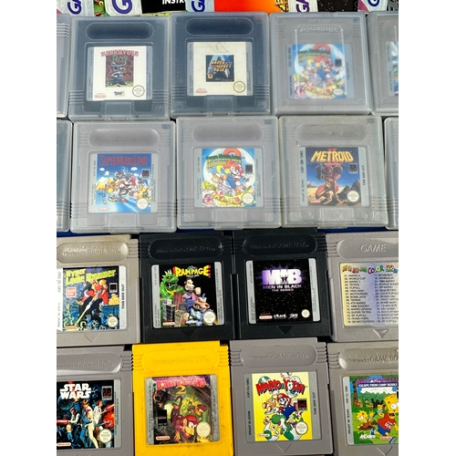 176 - Over 30 Unboxed Gameboy & Gameboy Colour Games