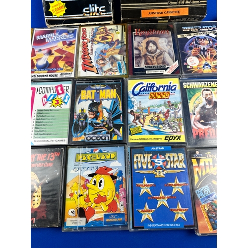 177 - Colection of Vintage Amstard Casset Video Games