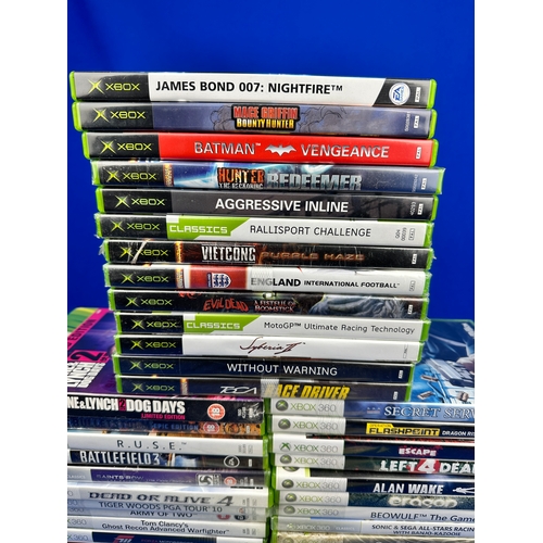 189 - Quantity of Factory Sealed XBox & Xbox 360 Games