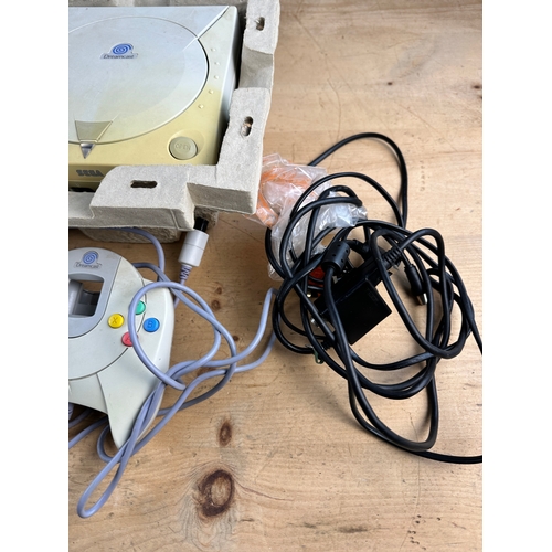 198 - Boxed Sega Dreamcast with Two Controllers