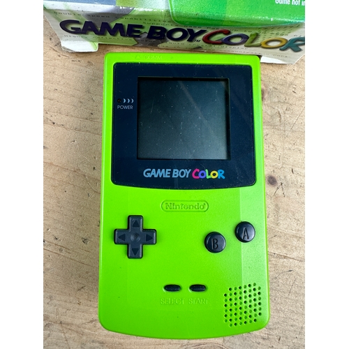 217 - Gameboy Colour Handheld Console with box