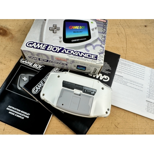 218 - Gameboy Advance Handheld Console with box