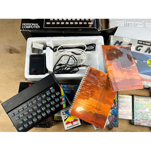 220 - Boxed Sinclair ZX Spectrum 48K with Games & Accessories