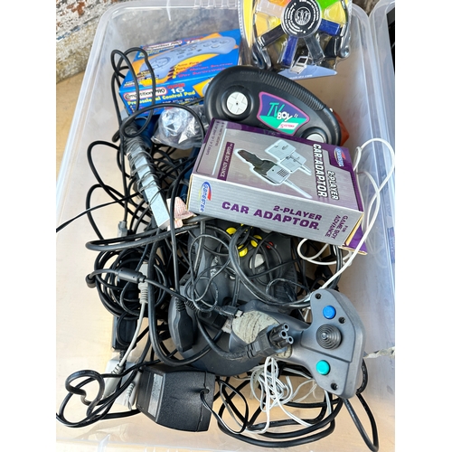 235 - Mixed Vintage Gaming Accessories & Cheat Cartridges etc