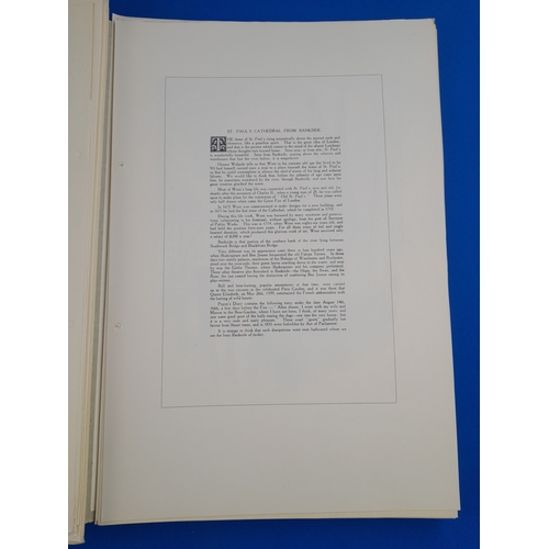 354 - Byways of London Volume 2 by E. E. Briscoe 1934 Second Edition inside Vintage 'Newspaper Cuttings' B... 