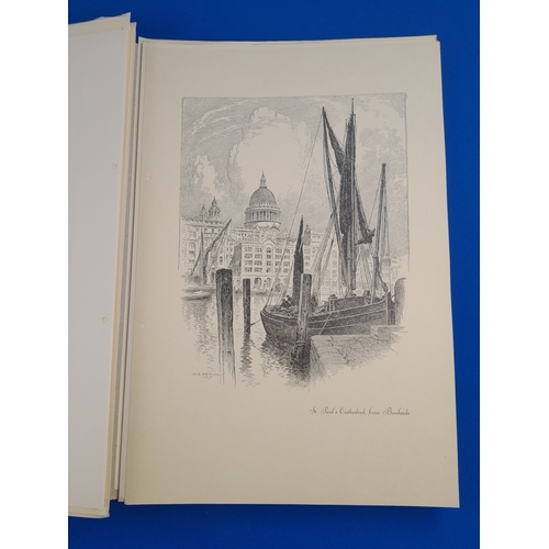 354 - Byways of London Volume 2 by E. E. Briscoe 1934 Second Edition inside Vintage 'Newspaper Cuttings' B... 