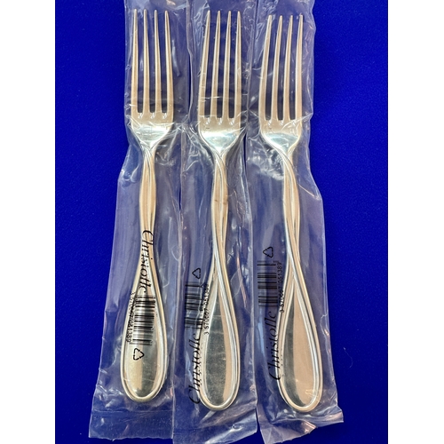 541 - Christofle Galea Dinner Fork, Factory Sealed x3