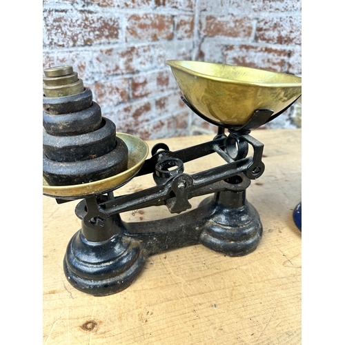 533 - Two Vintage Scales & Weights